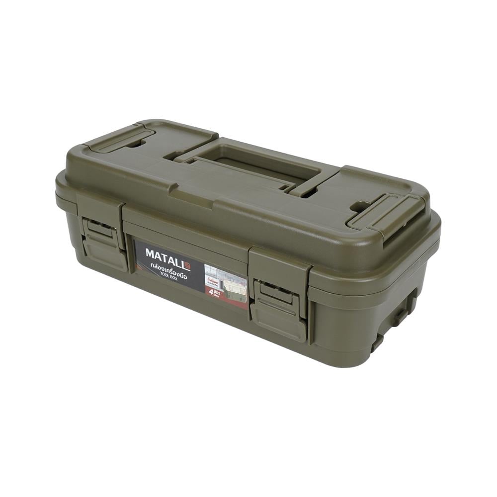 กล่องเครื่องมือ MATALL DY2501-GS 4 ลิตร สีเขียว_0