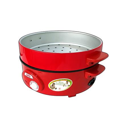 กระทะไฟฟ้า SKG SK-199 3.5 ลิตร สีแดง_2