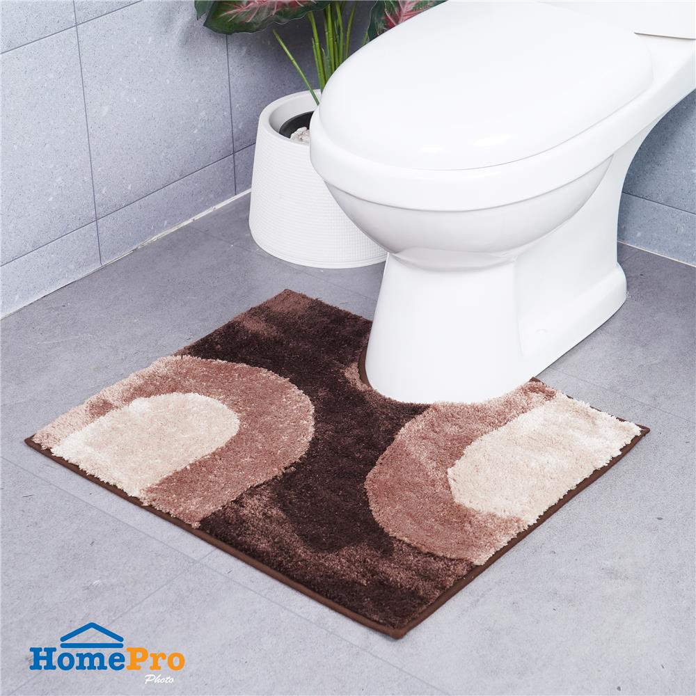 พรมห้องน้ำ HOME LIVING STYLE PATIO 50X60 ซม. สีน้ำตาล