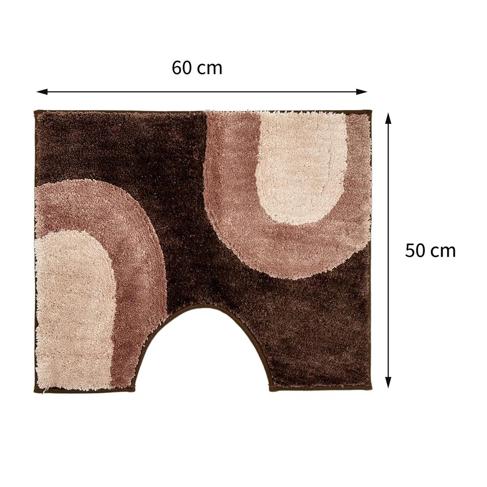 พรมห้องน้ำ HOME LIVING STYLE PATIO 50X60 ซม. สีน้ำตาล