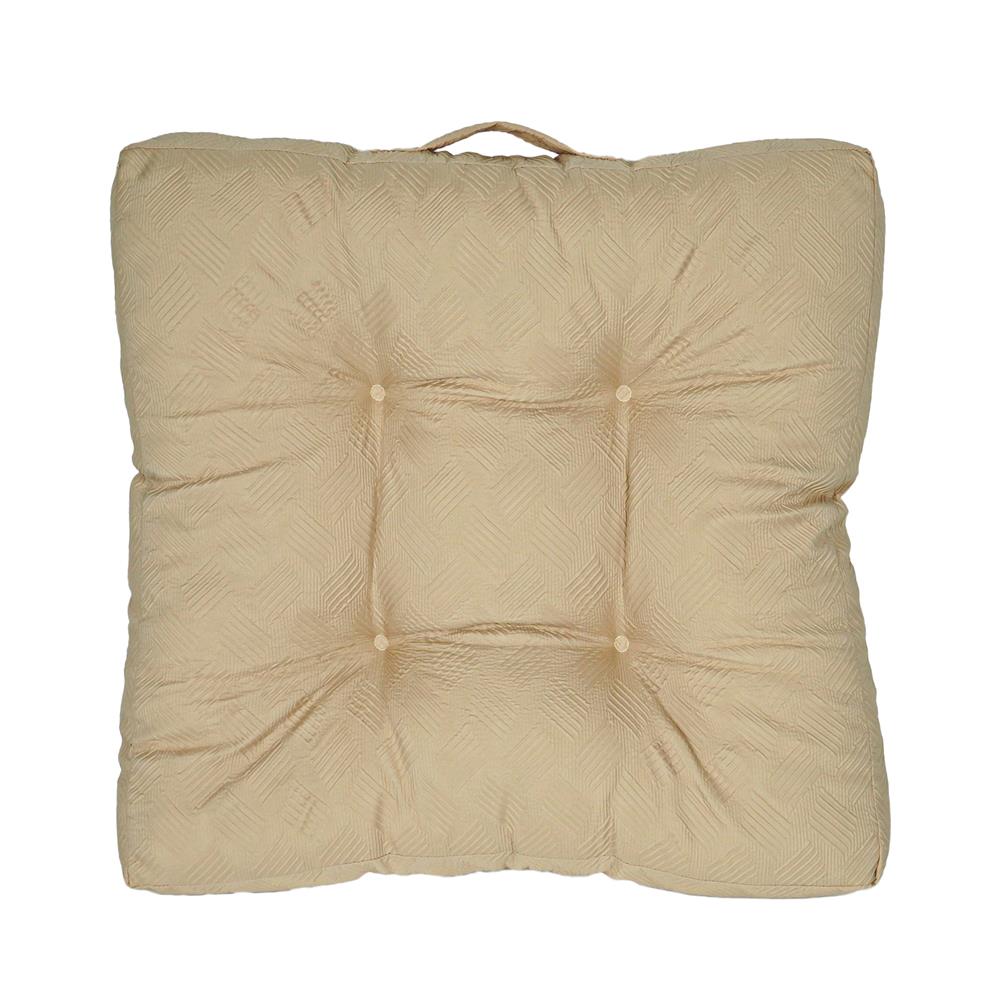 เบาะรองนั่ง HOME LIVING STYLE CROSBY 18X18 นิ้ว สีเบจ_1