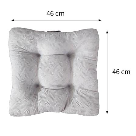 เบาะรองนั่ง HOME LIVING STYLE CROSBY 18X18 นิ้ว สีเทา_5