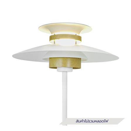 ไฟตั้งพืื้น CARINI F249221 สีขาว/ลายไม้ 1 หัว_2