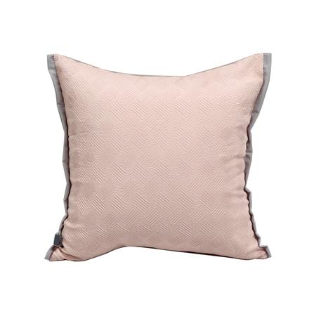 หมอนอิง HOME LIVING STYLE CROSBY 17X17 นิ้ว สีชมพู_1