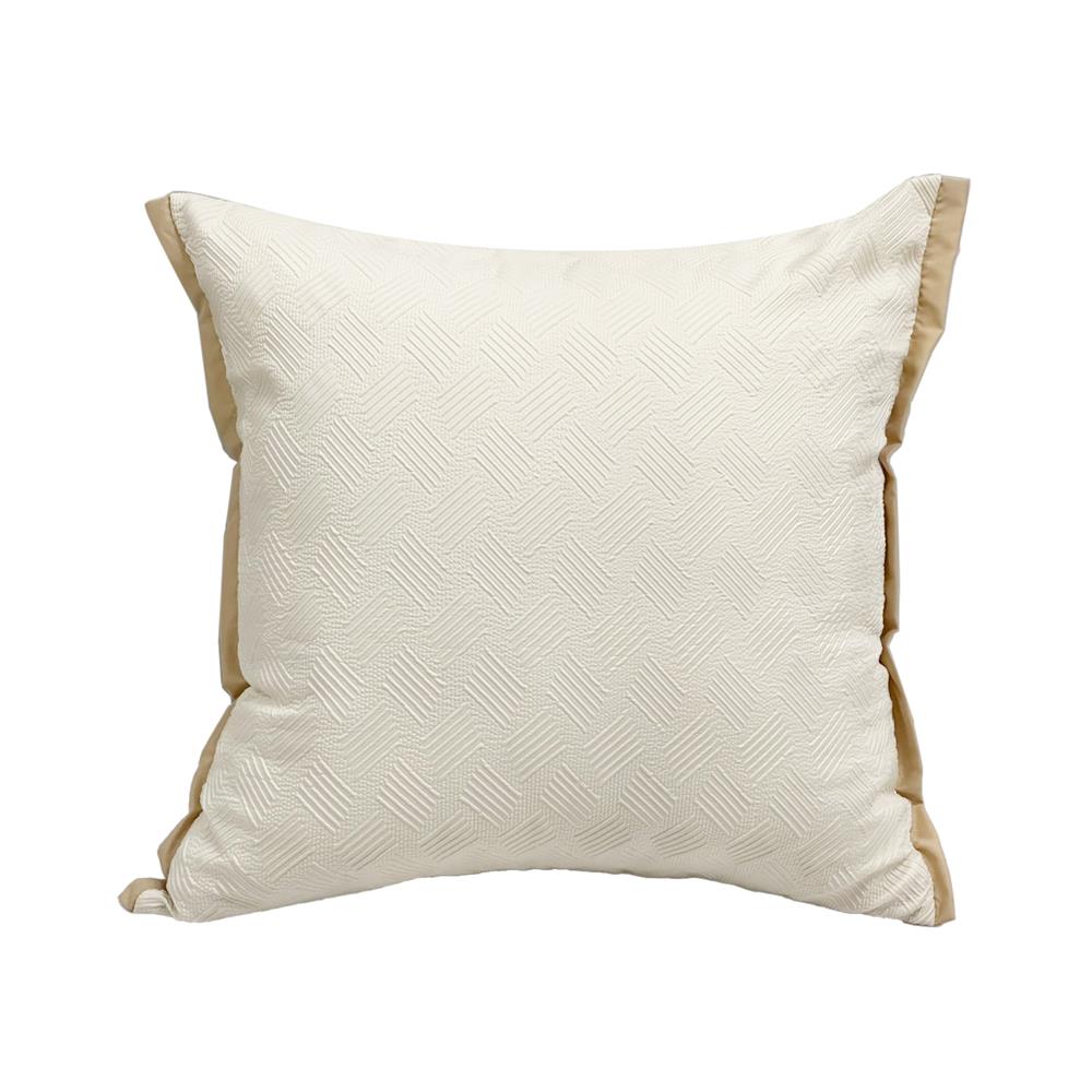 หมอนอิง HOME LIVING STYLE CROSBY 17X17 นิ้ว สีครีม