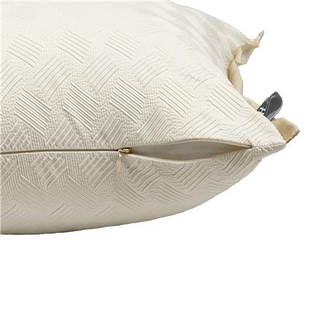 หมอนอิง HOME LIVING STYLE CROSBY 17X17 นิ้ว สีครีม_3
