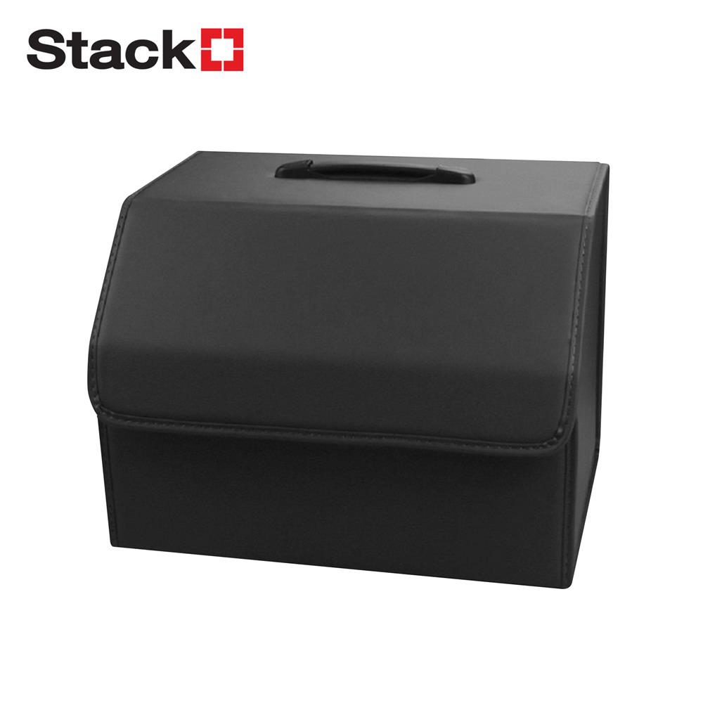 กล่องหนังเก็บของท้ายรถ STACKO GLAMOR 40X31X29 ซม. สีดำ_1