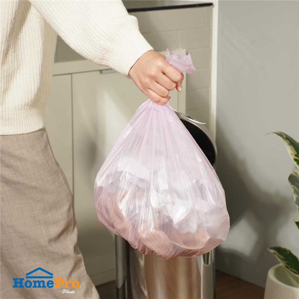 ถุงขยะม้วน CIRCULAR 24X28 นิ้ว ACCO กลิ่นสตรอว์เบอร์รี่ (แพ็ก 15 ใบ)