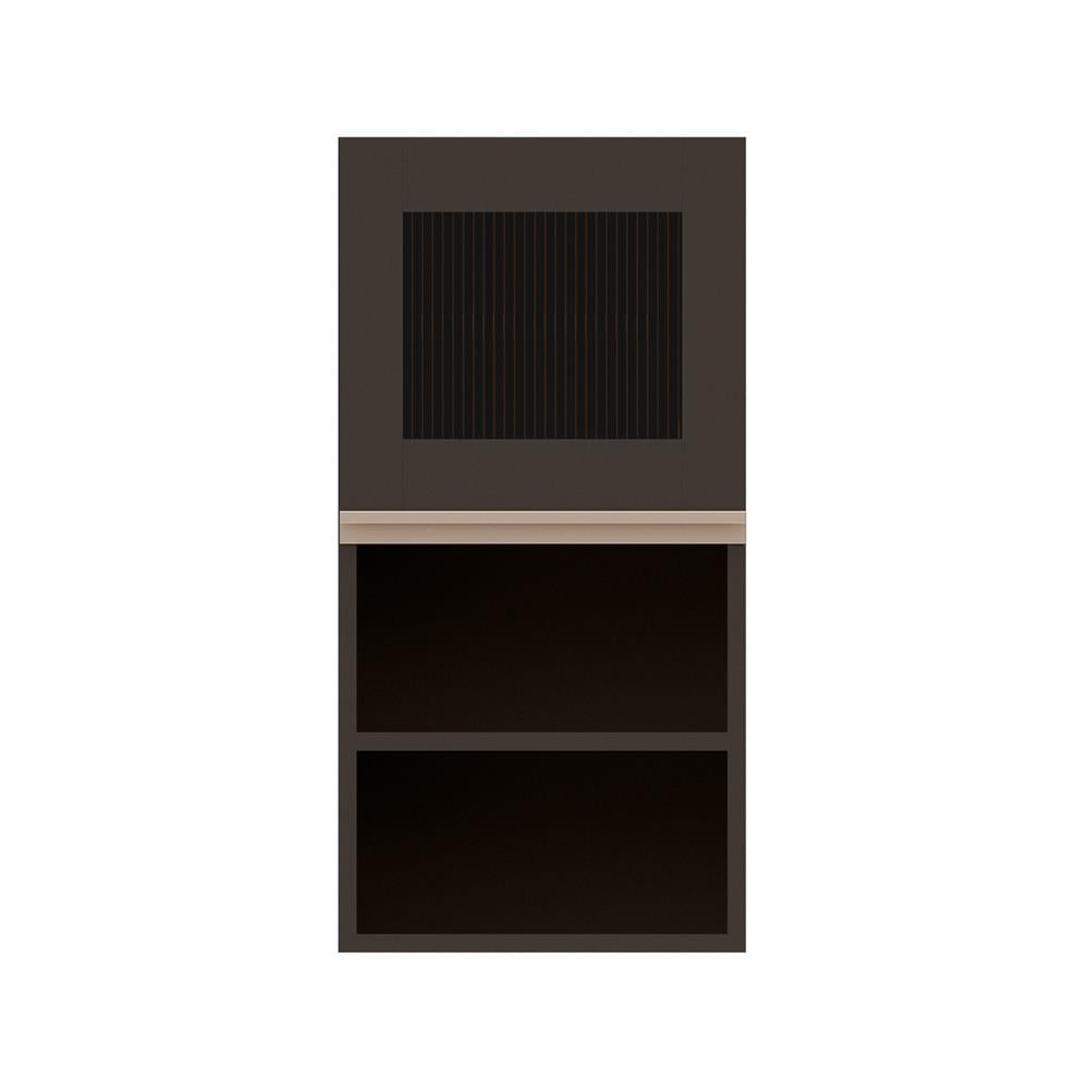 ตู้แขวนเดี่ยวช่องโล่ง S1 JUPITER JUVENTAS 40x80 ซม. สีน้ำตาล