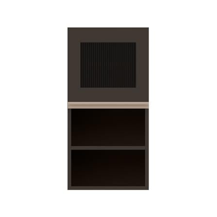 ตู้แขวนเดี่ยวช่องโล่ง S1 JUPITER JUVENTAS 40x80 ซม. สีน้ำตาล_0