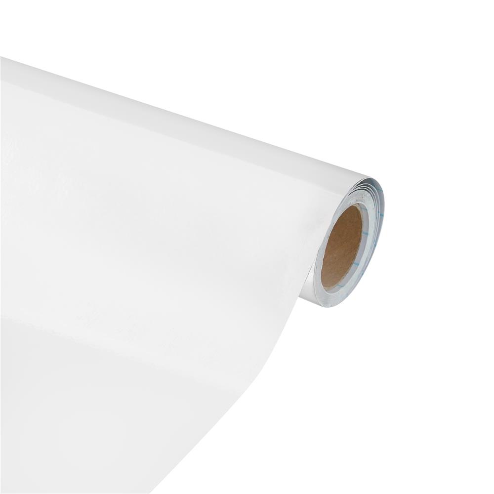 วอลล์สติกเกอร์ HOME LIVING STYLE WHITE 0.90X3 ม. สีขาว