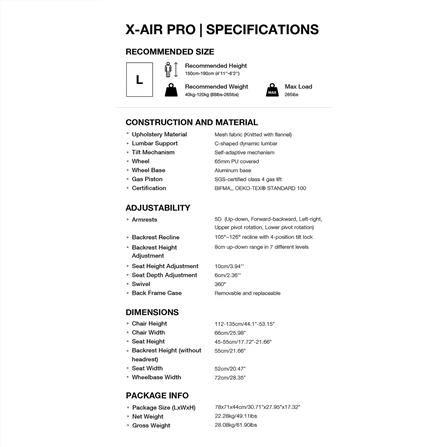 เก้าอี้เกมมิ่ง ANDA SEAT X-AIR PRO AD-WY-01-GGSP-G01 สีเทา_6