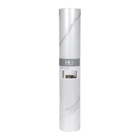 สติกเกอร์โฟม HOME LIVING STYLE MARBLE 0.60X3 ม. สีขาว_0