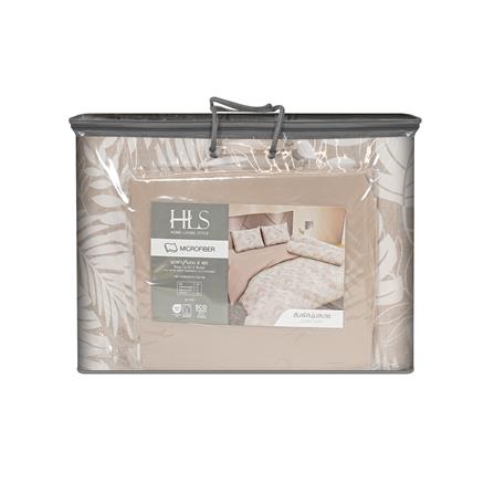 ชุดผ้าปูที่นอน 6 ฟุต (ชุด 6 ชิ้น) HOME LIVING STYLE HUE สี BROWN_5