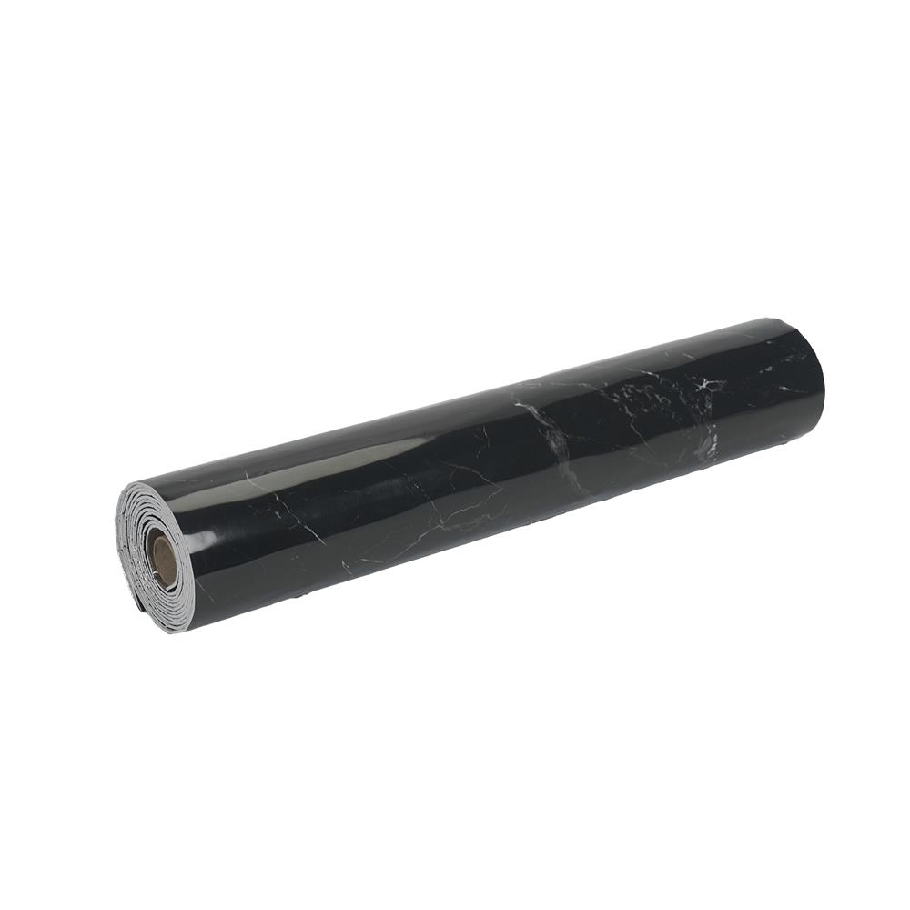 สติกเกอร์โฟม HOME LIVING STYLE MARBLE 0.60X3 ม. สีดำ