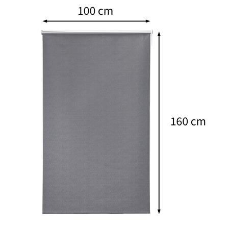 ม่านม้วน HOME LIVING STYLE JENNA 100X160 ซม. สีเทา_5