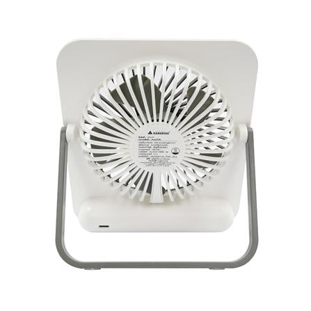 พัดลมพกพา 4 นิ้ว HANABISHI HFU-01 สีขาว_3