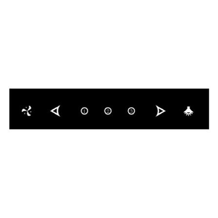 เครื่องดูดควันกระโจม LINEA NCW 90 T30 BLACK 90 ซม._2