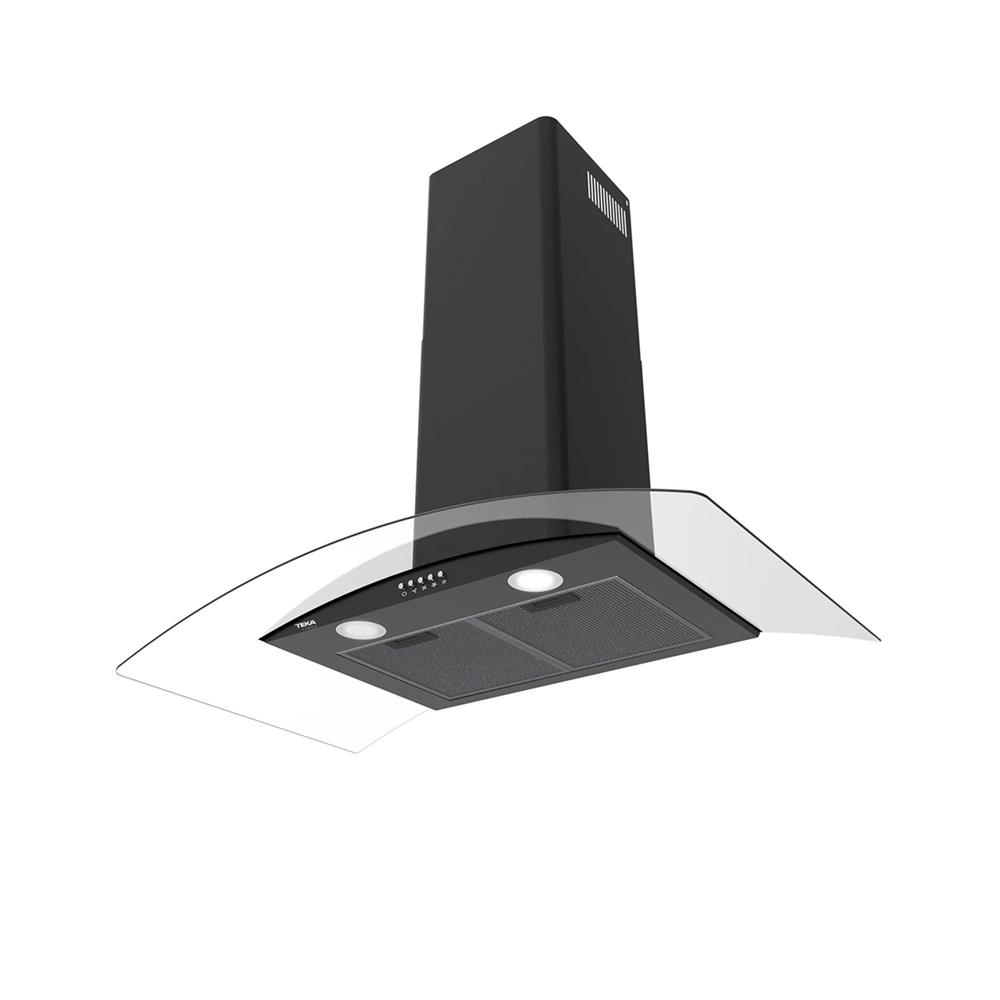 เครื่องดูดควันกระโจม LINEA LDD 90.2 BLACK GLASS 90 ซม.
