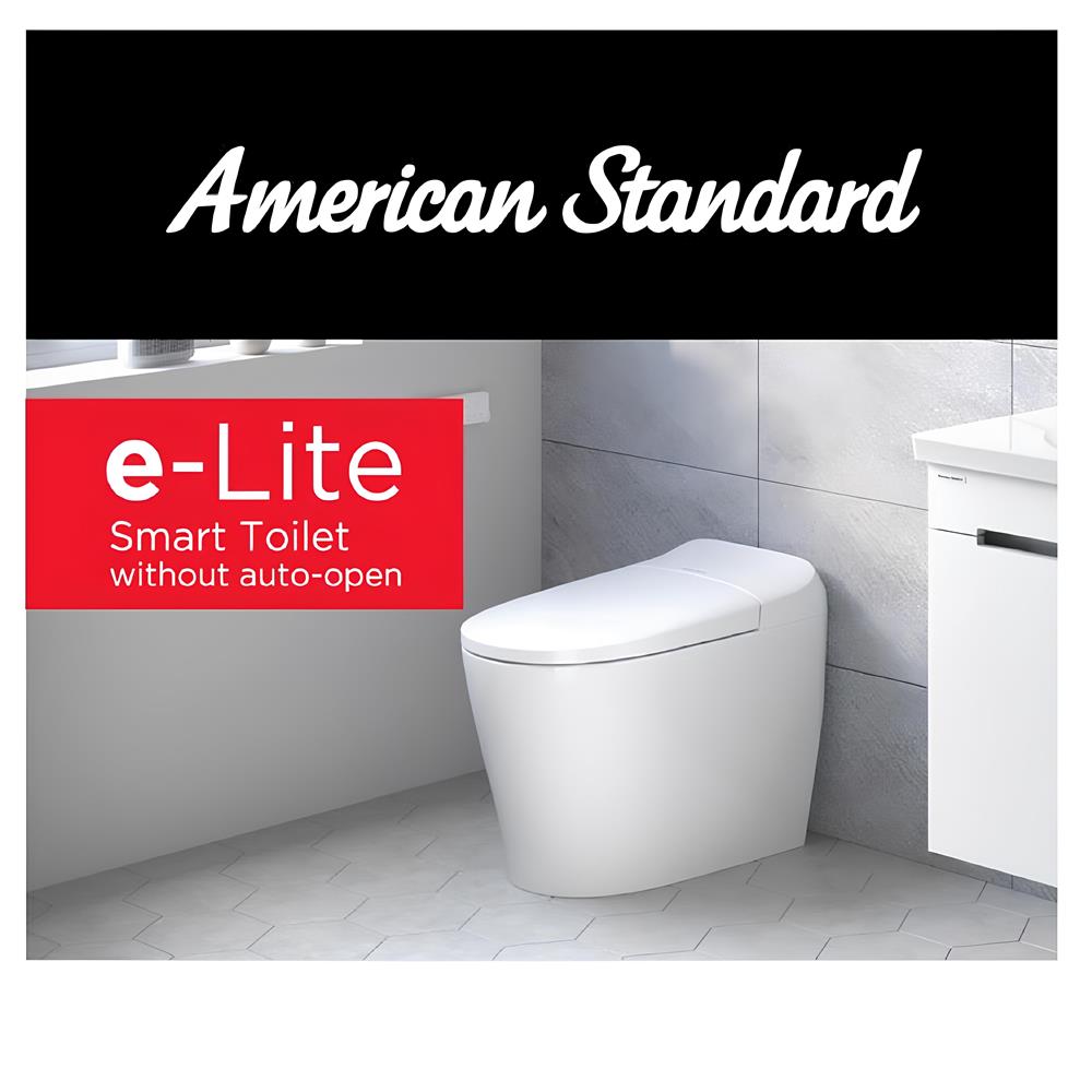 สุขภัณฑ์อัตโนมัติ AMERICAN STANDARD 2072-WT-9 4.8 ลิตร สีขาว