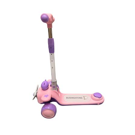สกู๊ตเตอร์น้องหมี GRANDE JSC688-1 สีชมพู_2