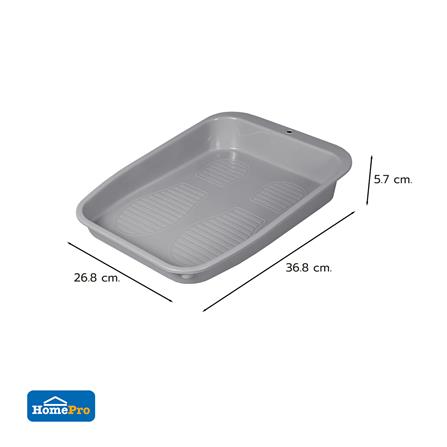 ถาดใส่รองเท้า STACKO KEPT 26.8X36.8X5.7 ซม. สีเทา_5