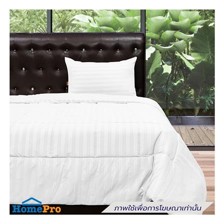 ผ้านวม PICASSO SMILE M5WH ลายริ้ว 70x90 นิ้ว สีขาว_2