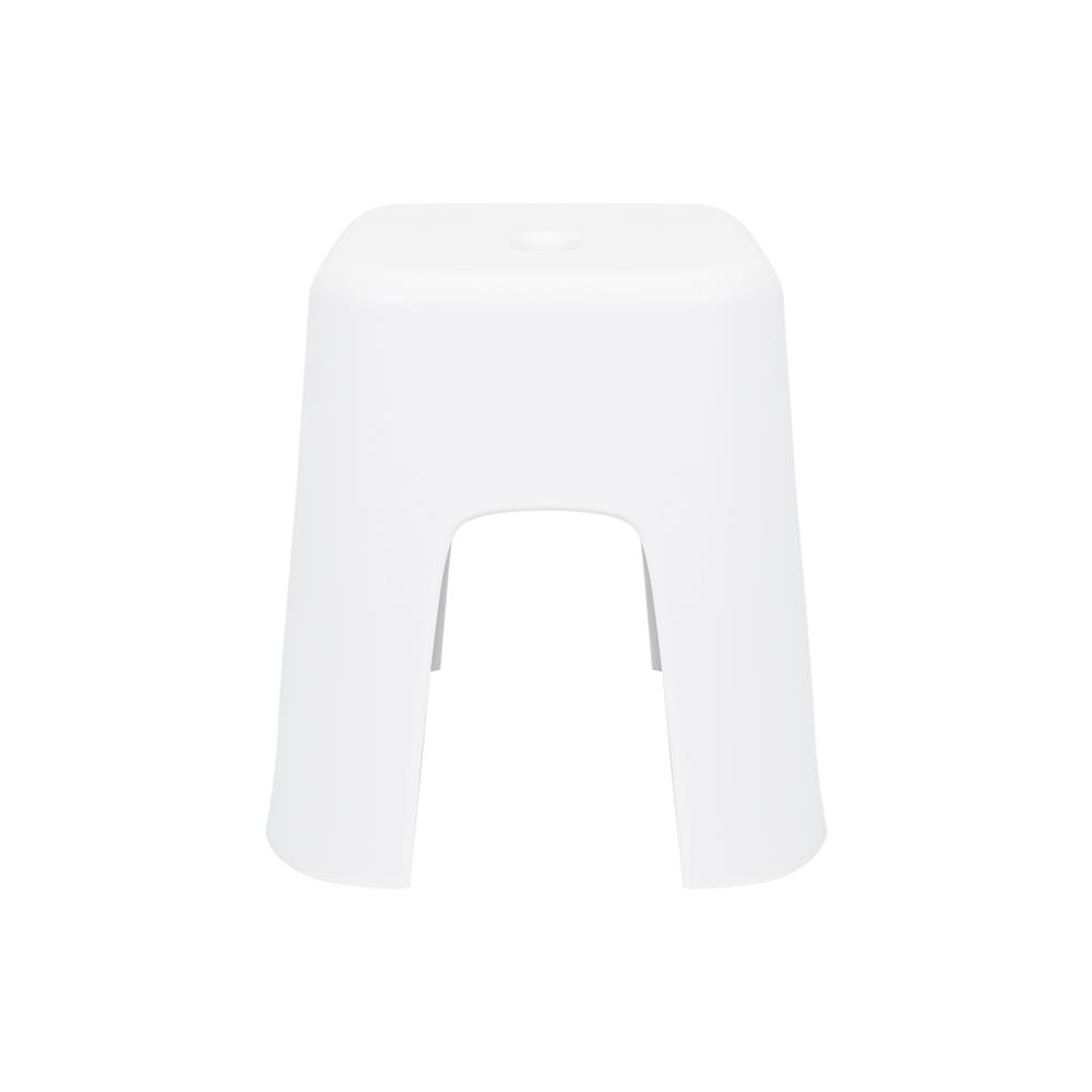 เก้าอี้เหลี่ยมเตี้ย ACCO 31.5X22.5X23.5 ซม. สีขาว