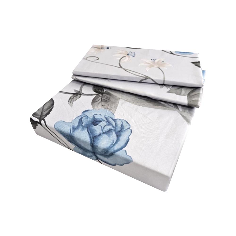ชุดผ้าปูที่นอน 6 ฟุต (ชุด 3 ชิ้น) ESSE VISCOSE SILK 425T V311 สี LIGHT BLUE