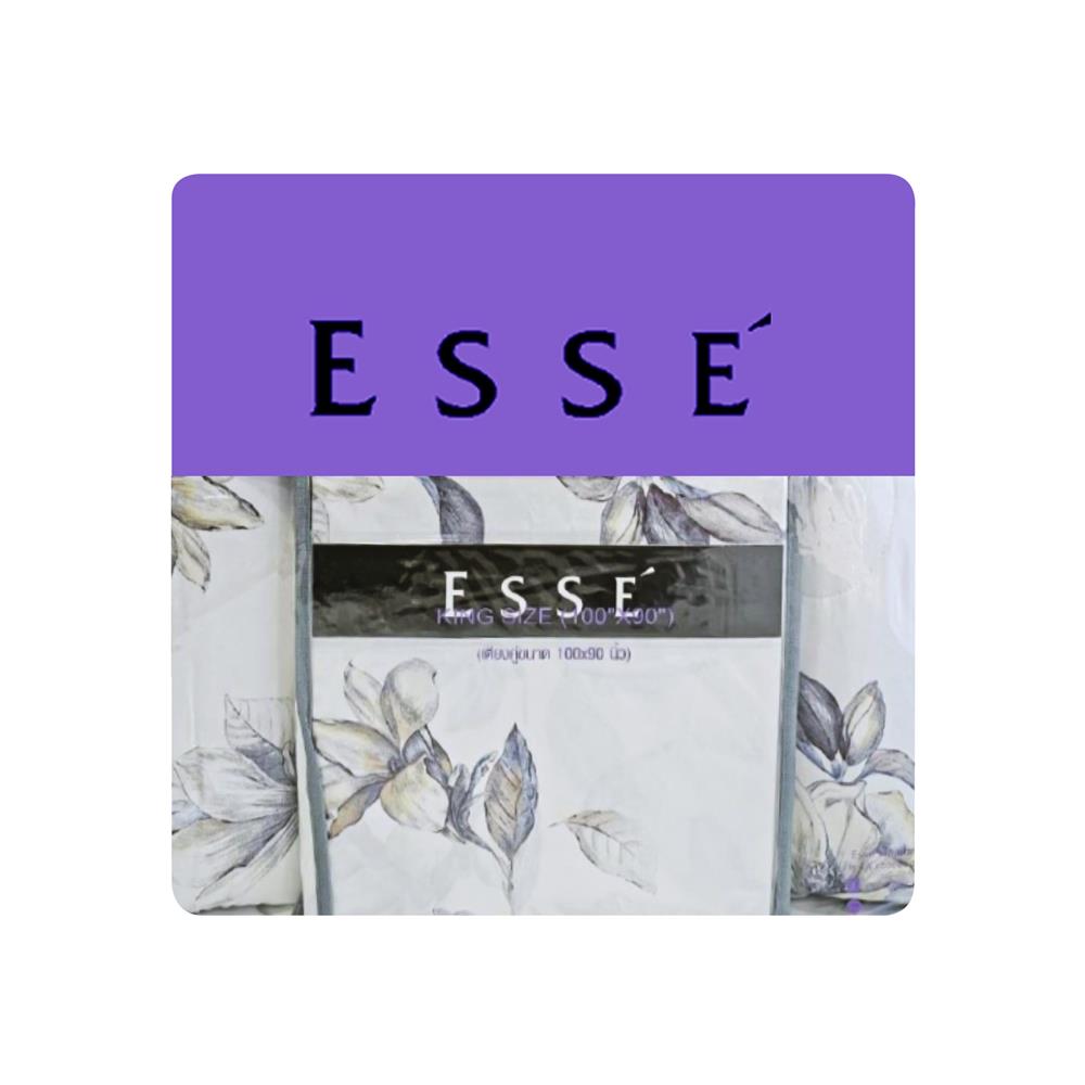 ชุดผ้าปูที่นอน 6 ฟุต (ชุด 6 ชิ้น) ESSE TENCEL 650T 6302 CREAM