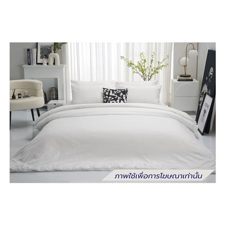 ชุดผ้าปูที่นอน 6 ฟุต (ชุด 6 ชิ้น) TULIP DELIGHT 60266-DLWHITE_0