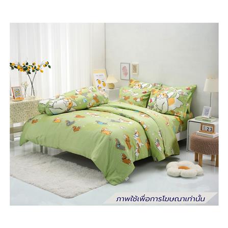 ชุดผ้าปูที่นอน 6 ฟุต (ชุด 6 ชิ้น) TULIP หมาจ๋า 02064-MJC003_0