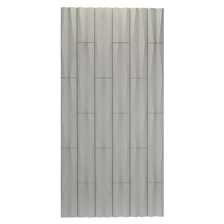 แผ่นตกแต่งผนัง PU 60x120 ซม. TARA  BAMBOO GREY_0