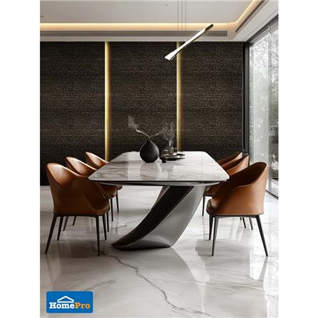 แผ่นตกแต่งผนัง PU 60x120 ซม. TARA LAVA STONE BLACK_5