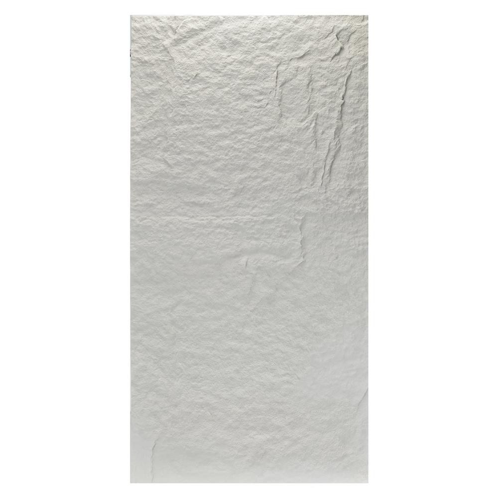 แผ่นตกแต่งผนัง PU 60x120 ซม. TARA ROCK STONE GREY