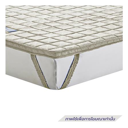 แผ่นรองนอน 6 ฟุต LOTUS FORESTEX II สี CREAM_1