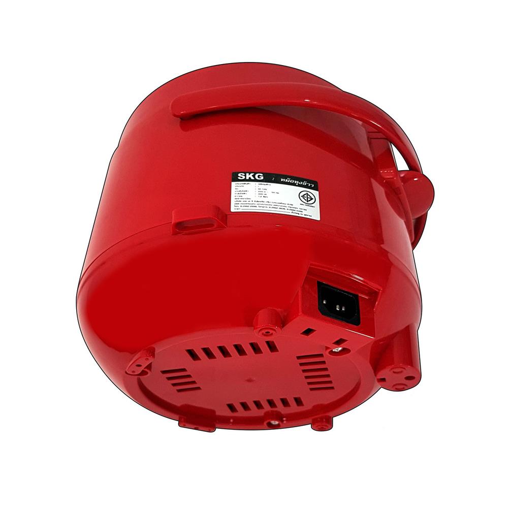 หม้อหุงข้าว MANUAL SKG SK-618 1.8 ลิตร สีดำ/แดง