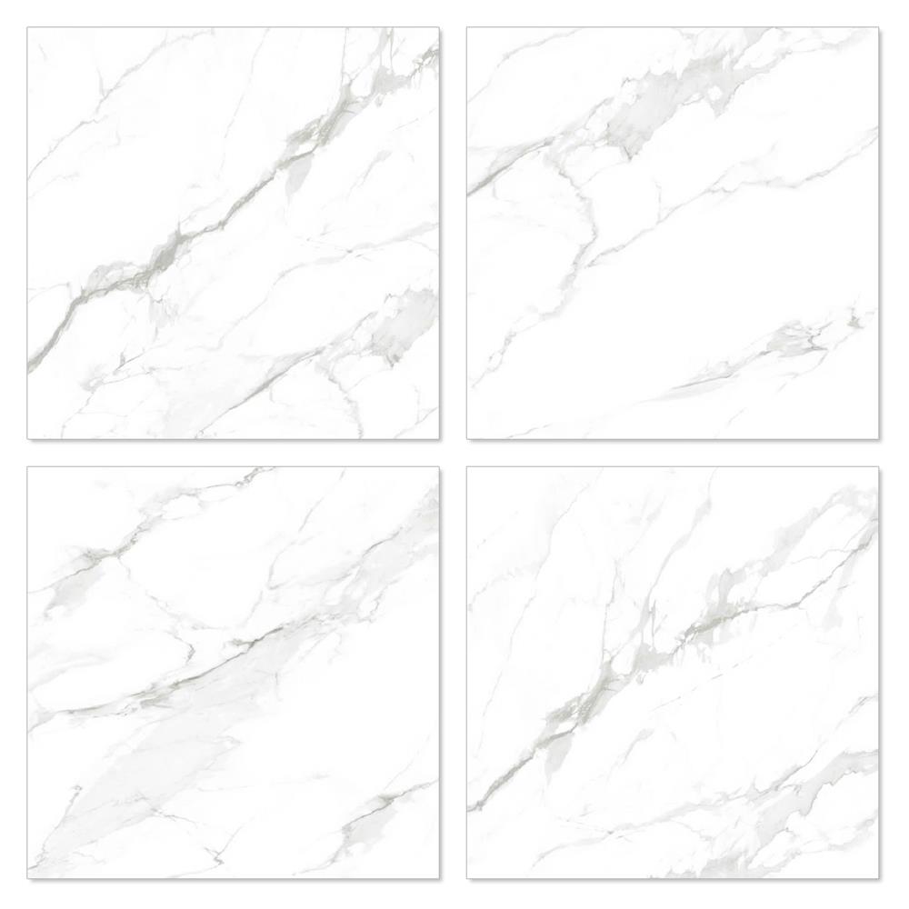 กระเบื้องพื้น 60x60 ซม. TARA ฮารุ ไวท์ A 1.44 ตร.ม.