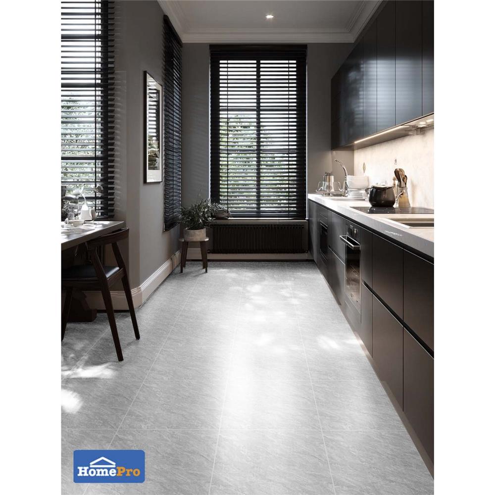 กระเบื้องพื้น 50x50 ซม. TARA มัทฉะ เทา A 1 ตร.ม.