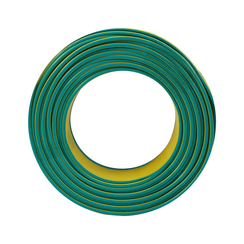 สายไฟ THW IEC01 RANZZ 1x6 ตร.มม. 100 ม. สีเขียว/เหลือง