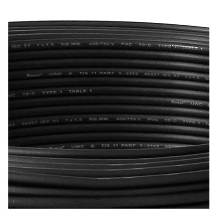 สายไฟ THW IEC01 RANZZ 1x1.5 ตร.มม. 100 ม. สีดำ_2