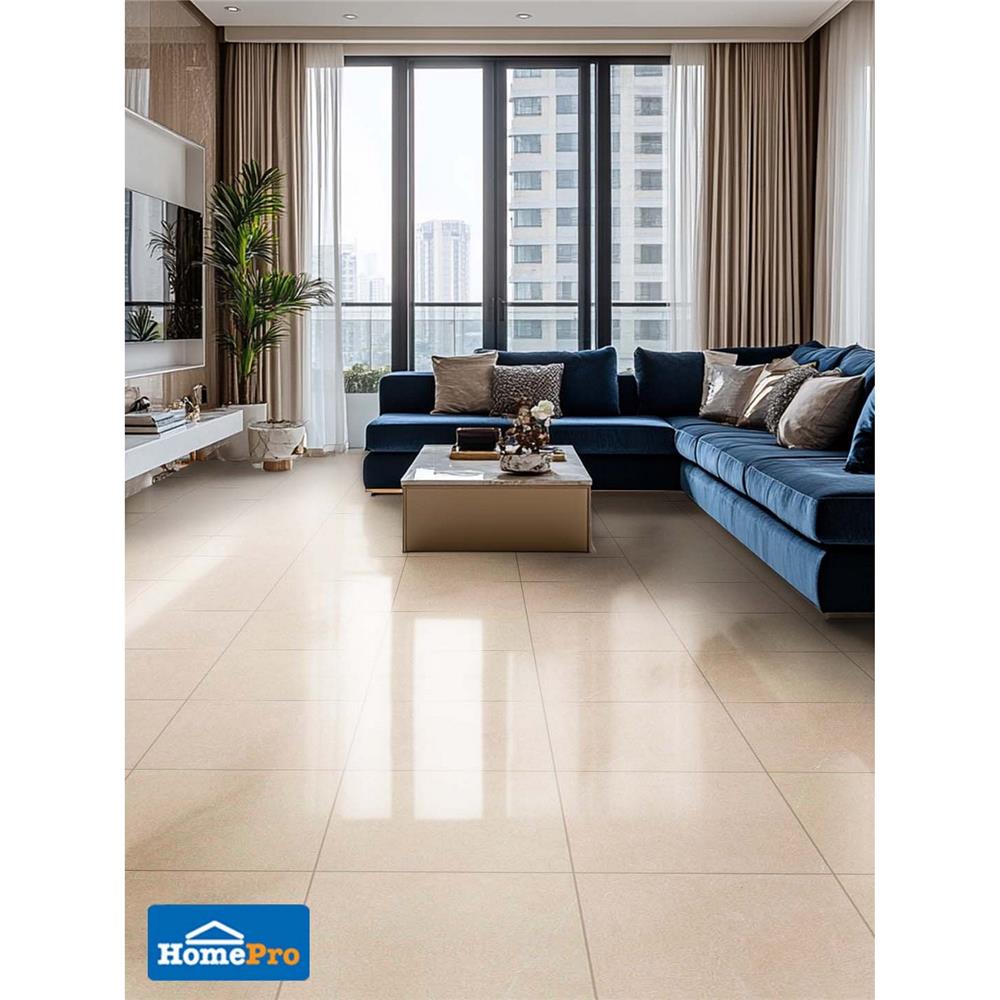 กระเบื้องพื้น 50x50 ซม. TARA มัทฉะ เบจ A 1 ตร.ม.