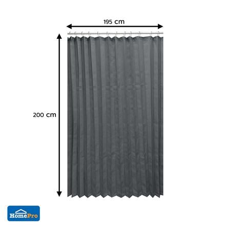 ม่านห้องน้ำ POLYESTER MOYA SS0118-5210 195X200 ซม._4