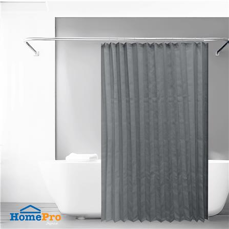 ม่านห้องน้ำ POLYESTER MOYA SS0118-5210 195x200 ซม._4