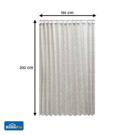 ม่านห้องน้ำ POLYESTER MOYA SS0113-0003 195X200 ซม._5