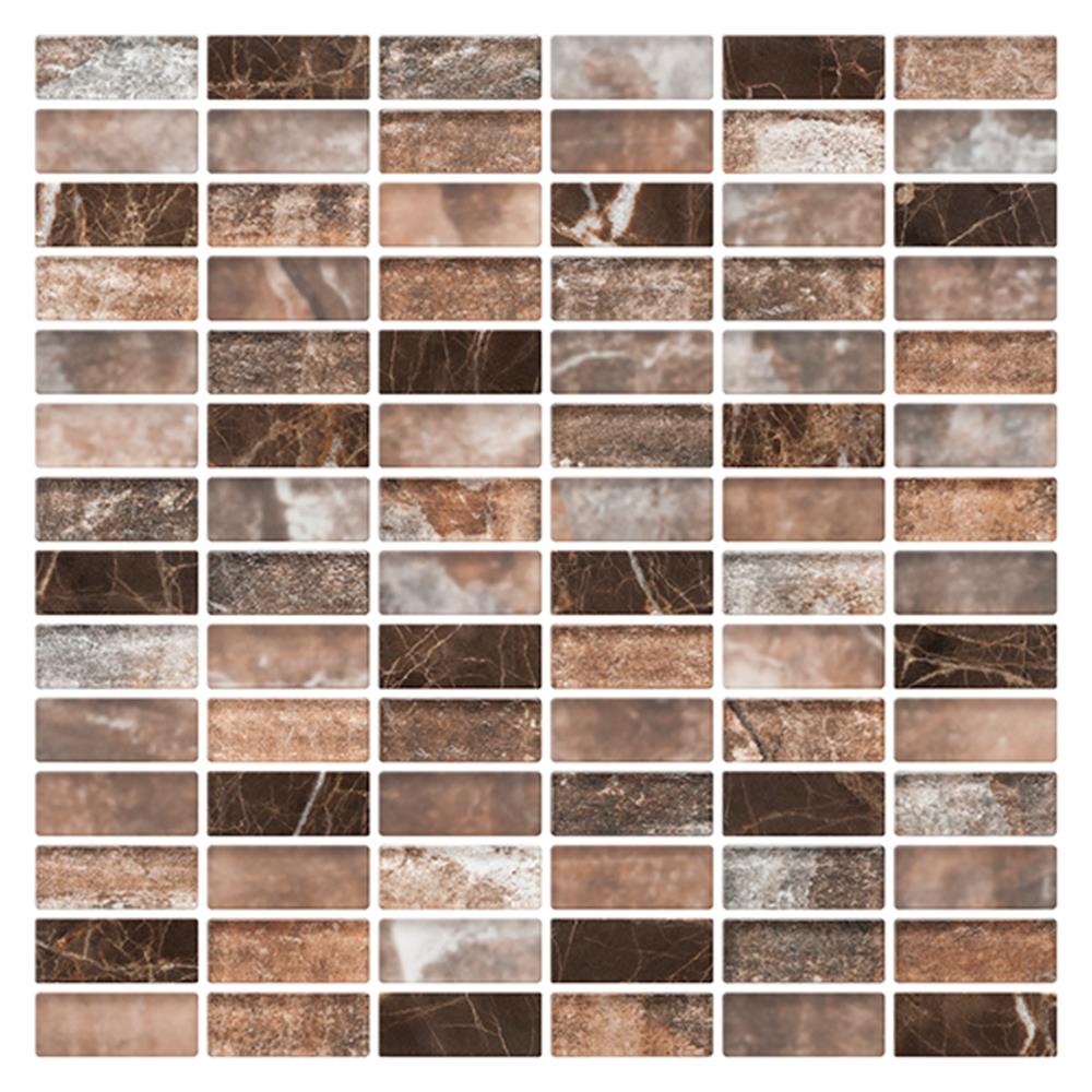 โมเสคแก้ว 30x30 ซม. GLASCERA ไมก้า น้ำตาล