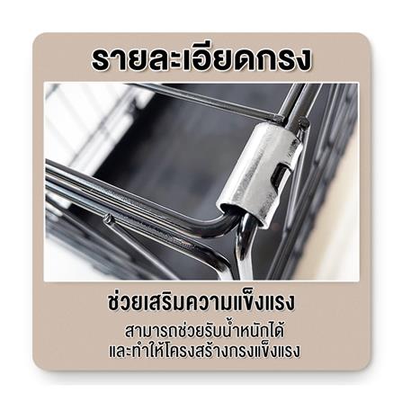 กรงสัตว์เลี้ยงพับได้ PETUS 70X50 ซม. สีเทา_2