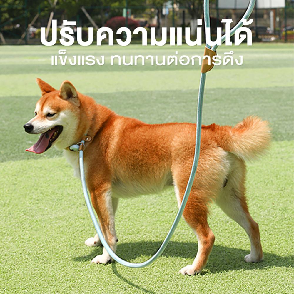 สายจูงสัตว์เลี้ยง PETUS 1.8 เมตร สีฟ้า