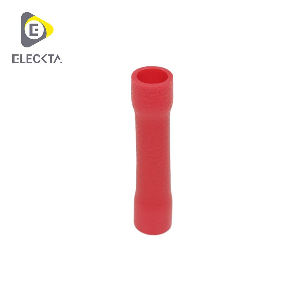 สลิปต่อสายแบบย้ำหุ้ม ELECKTA DH25053 0.5-1.5 ตร.มม. สีแดง (แพ็ก 20 ชิ้น)