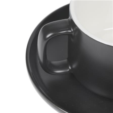 ชุดกาแฟ PORCELAIN 245 มล. KECH TWO TONE สีดำ_2
